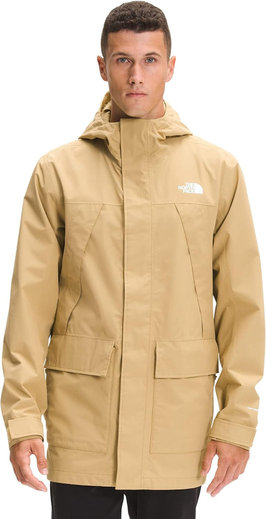 THE NORTH FACE Men's Cypress Rain Parka, Antelope Tan, Small