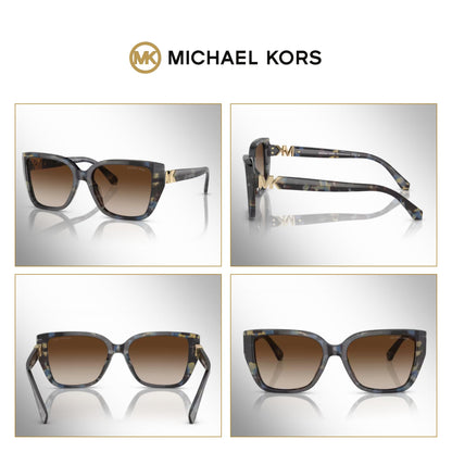 Michael Kors Acadia MK2199 Rectangle Sunglasses for Women + BUNDLE With Designer iWear Complimentary Eyewear Kit