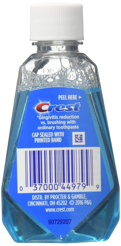 Crest Pro-Health Advanced Mouthwash, Alcohol Free, Multi-Protection, Fresh Mint, 1 L (33.8 fl oz), Pack of 2, Crest Mouthwash, Mouthwash Alcohol Free, Flouride Mouthwash