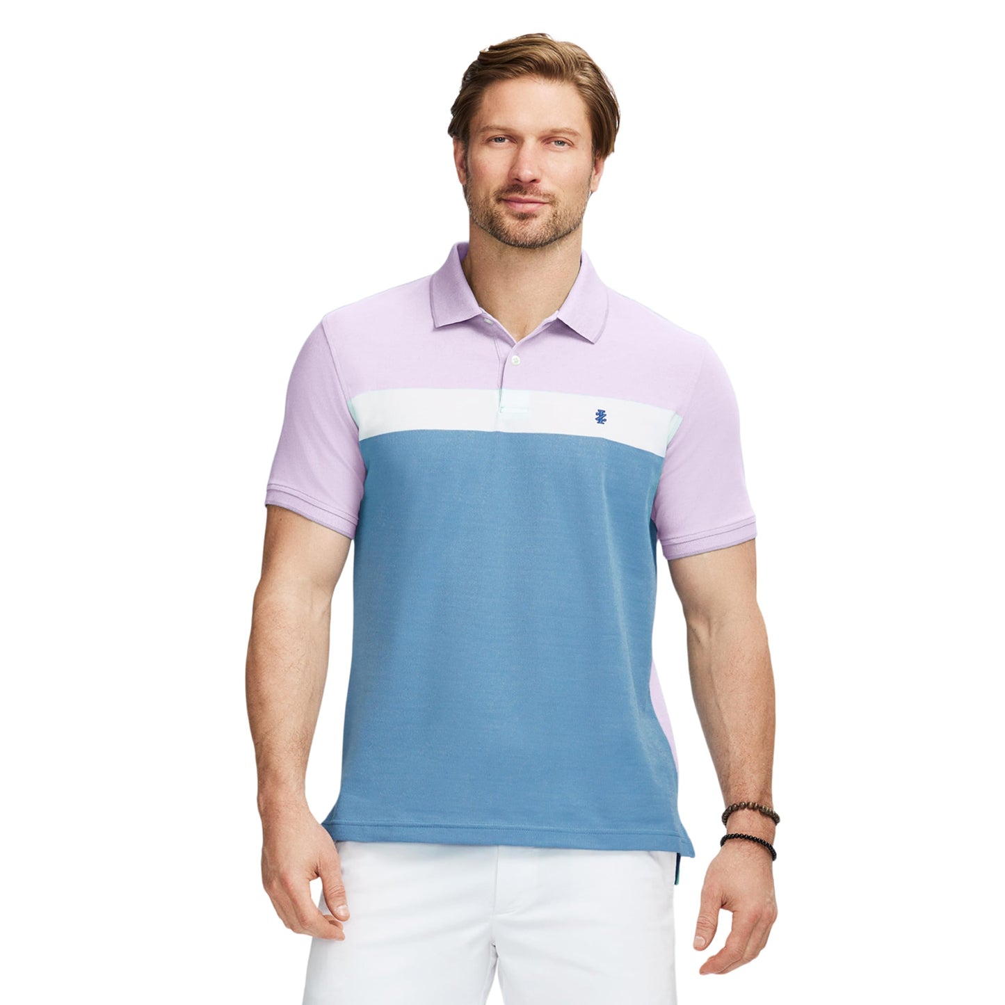 IZOD Men's Advantage Performance Short Sleeve Polo Shirt