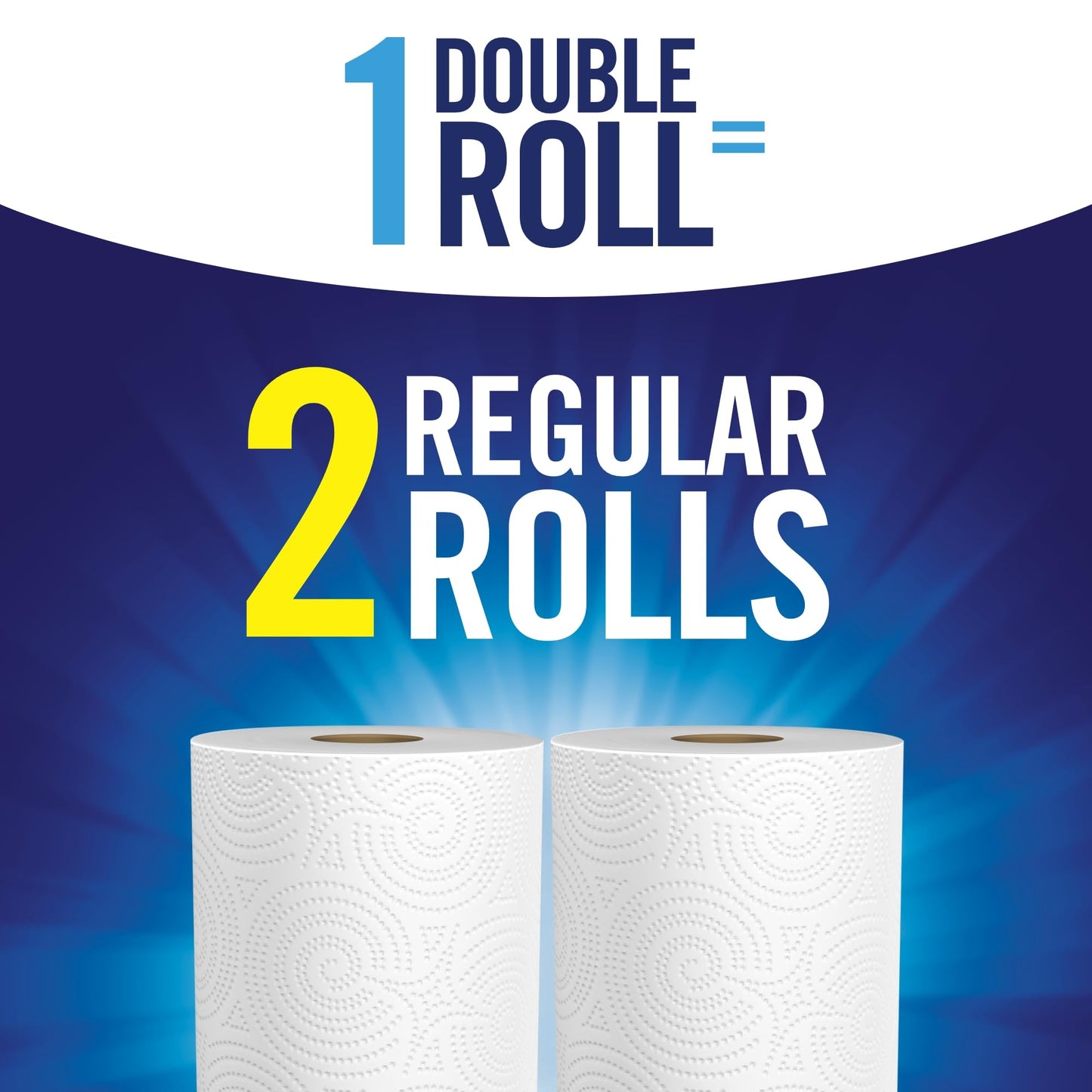 Sparkle Pick-A-Size Paper Towels, 6 Double Rolls = 12 Regular Rolls, Everyday Value Paper Towel With Full And Half Sheets