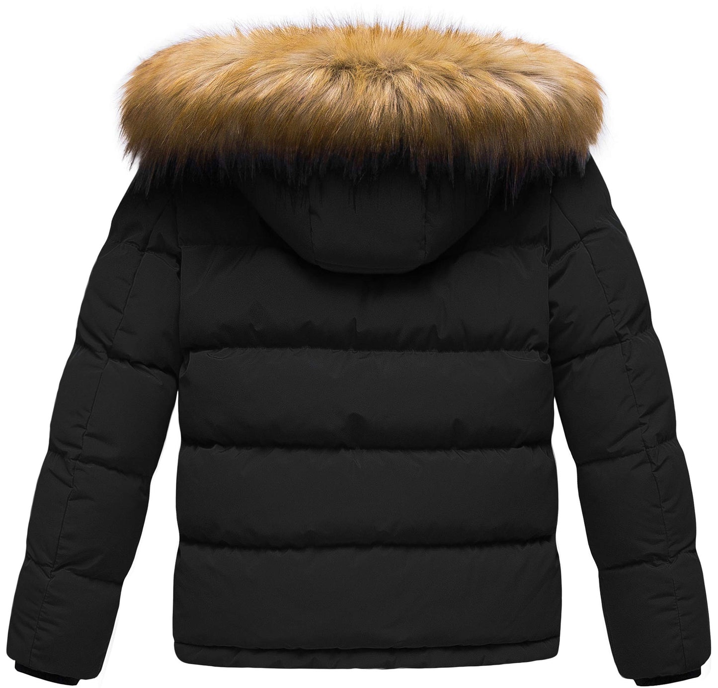 CREATMO US Boy's Water Resistant Winter Coats Warm Fleece Lined Outwear Windbreaker Ski Jacket