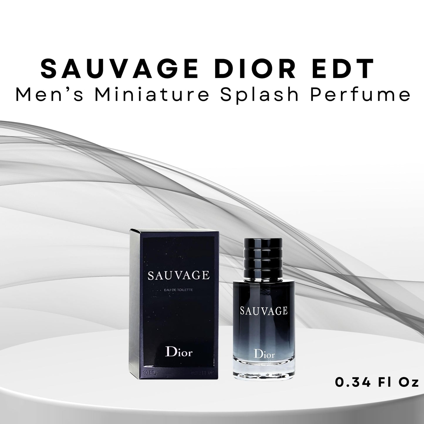 CHRISTIAN DIOR Sauvage For Men Eau De Toilette Spray, 6.8 Ounce