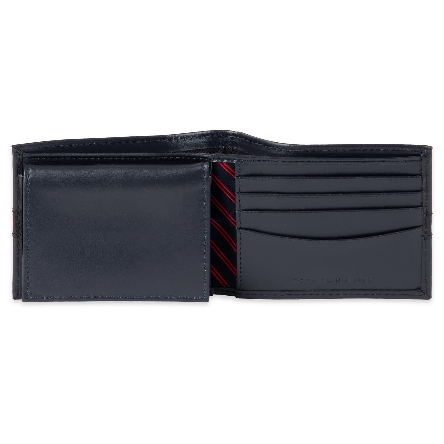 Tommy Hilfiger Men's Classic Bifold Wallet with ID Window and Multiple Card Slots