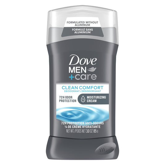 Dove Men + Care Antiperspirant Deodorant, 72hr Sweat & Odor Protection, Vitamin E, Triple Moisturizer, 4 Pack