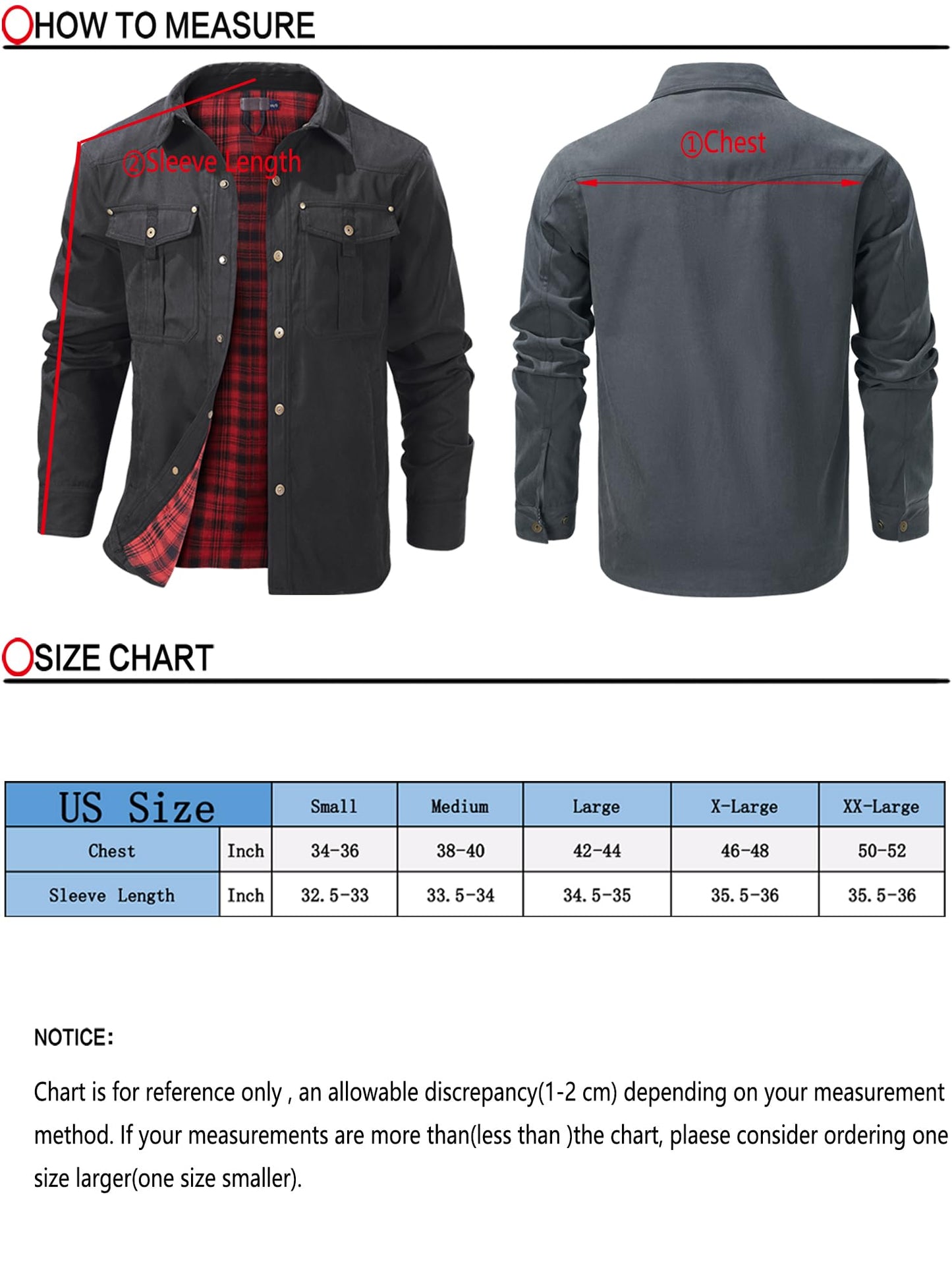 Mr.Stream Men's Lightweight Long Sleeved Snap Plaid Western Cowboy Flannel Lined Shirts Jackets