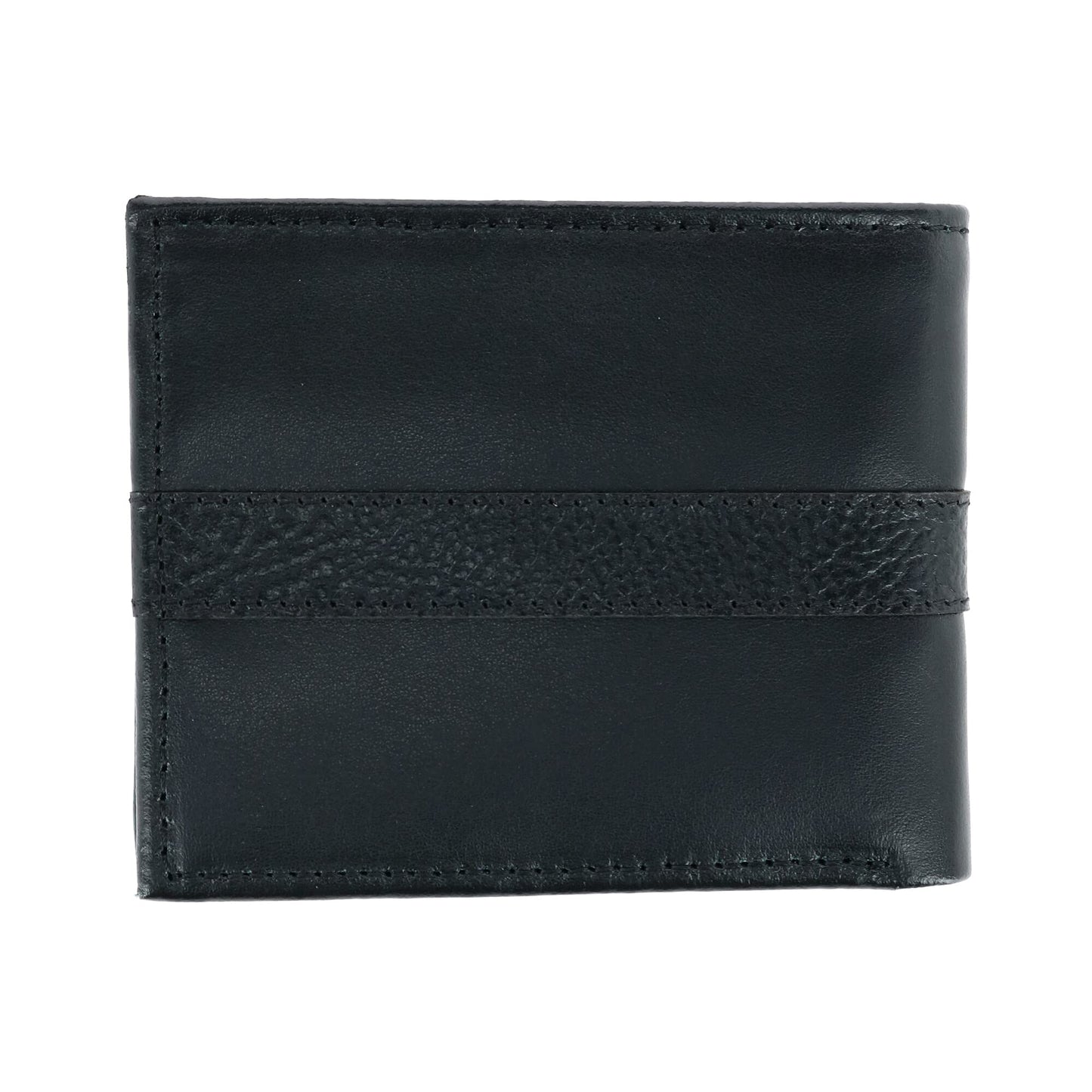 Tommy Hilfiger Men's Classic Bifold Wallet with ID Window and Multiple Card Slots