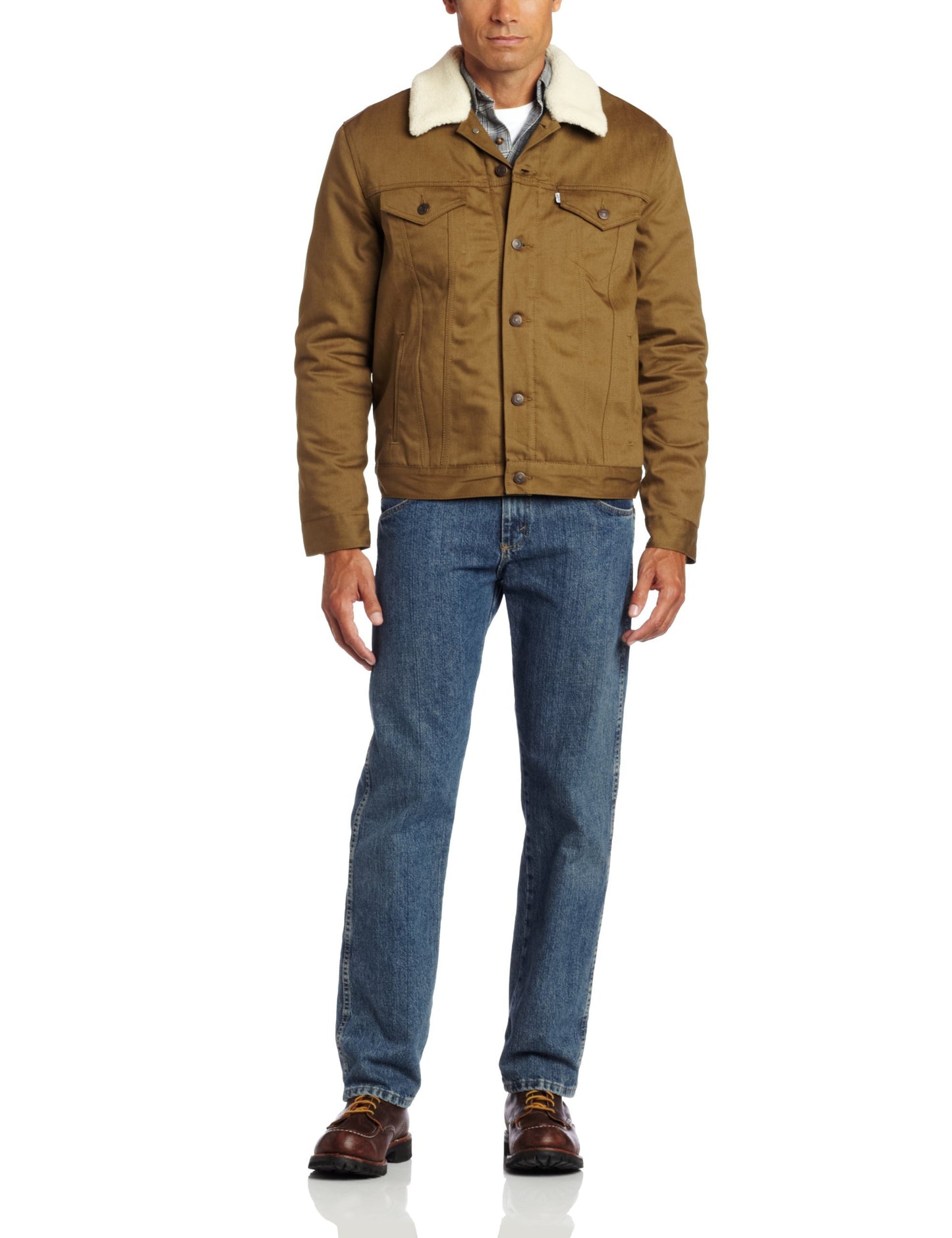 Levi's Men's Sherpa Lined Trucker Jacket (Also Available in Big & Tall)