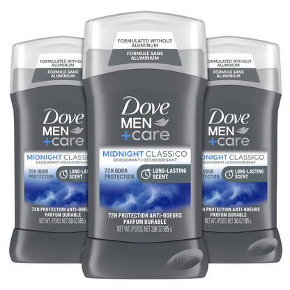 Dove Men + Care Antiperspirant Deodorant, 72hr Sweat & Odor Protection, Vitamin E, Triple Moisturizer, 4 Pack