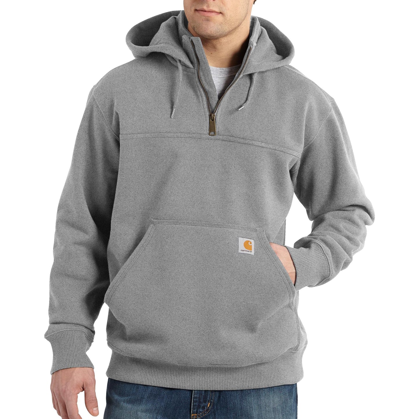 Carhartt Men's Rain Defender Loose Fit Heavyweight Quarter-Zip Sweatshirt