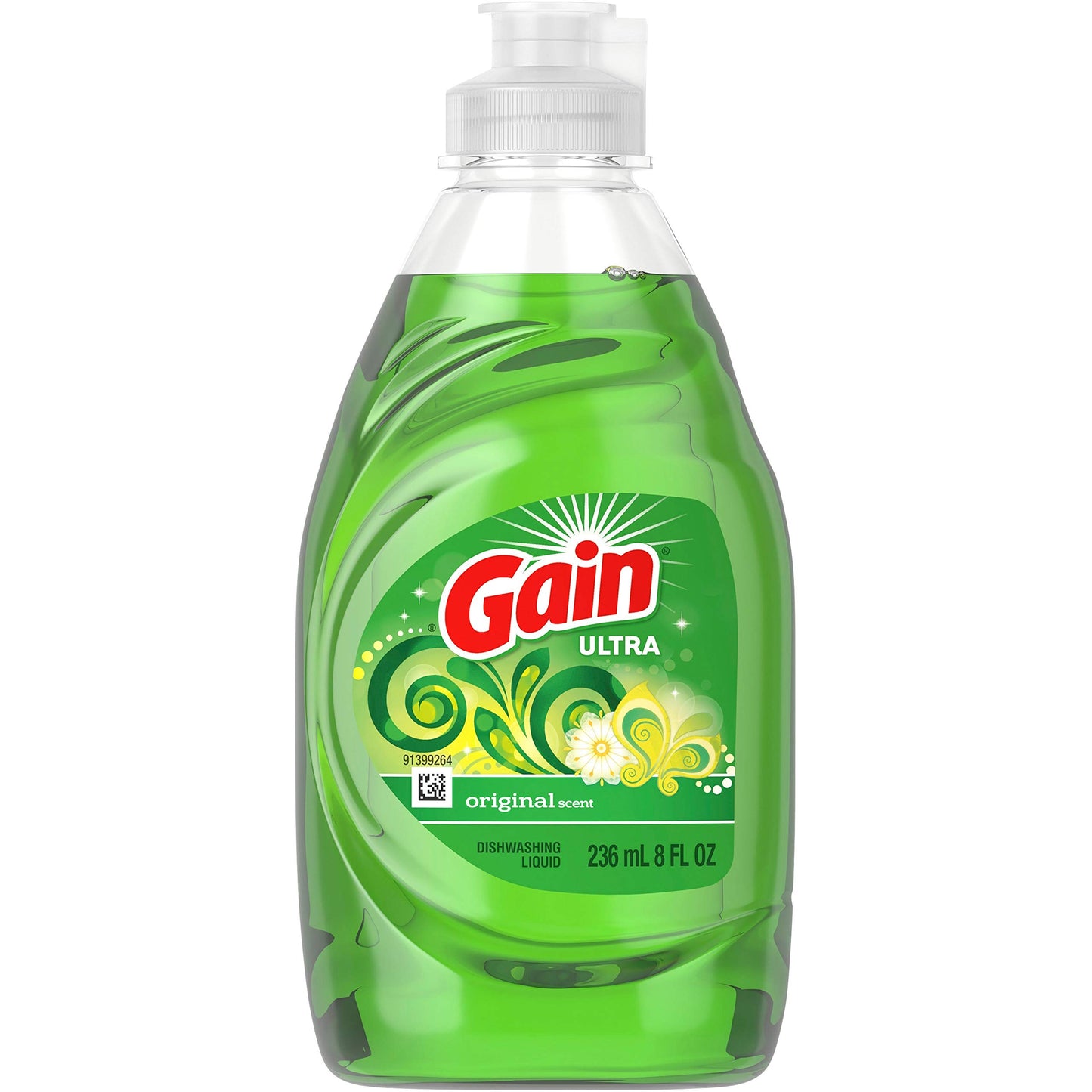 Gain Ultra Dishwashing Liquid Dish Soap, Original Scent, 38 fl oz