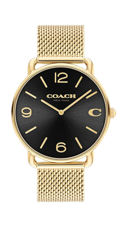 Coach Elliot Men's Watch| Contemporary Elegance with Signature Detailing | Fashion Timepiece for Everyday Wear