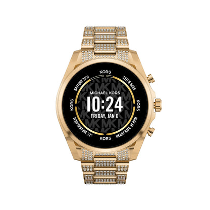 Michael Kors Men's or Women's Gen 6 44mm Touchscreen Smart Watch with Alexa Built-In, Fitness Tracker, Sleep Tracker, GPS, Music Control, Smartphone Notifications (Model: MKT5134V)