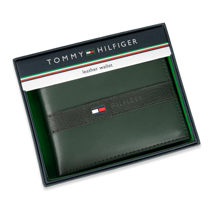 Tommy Hilfiger Men's Classic Bifold Wallet with ID Window and Multiple Card Slots