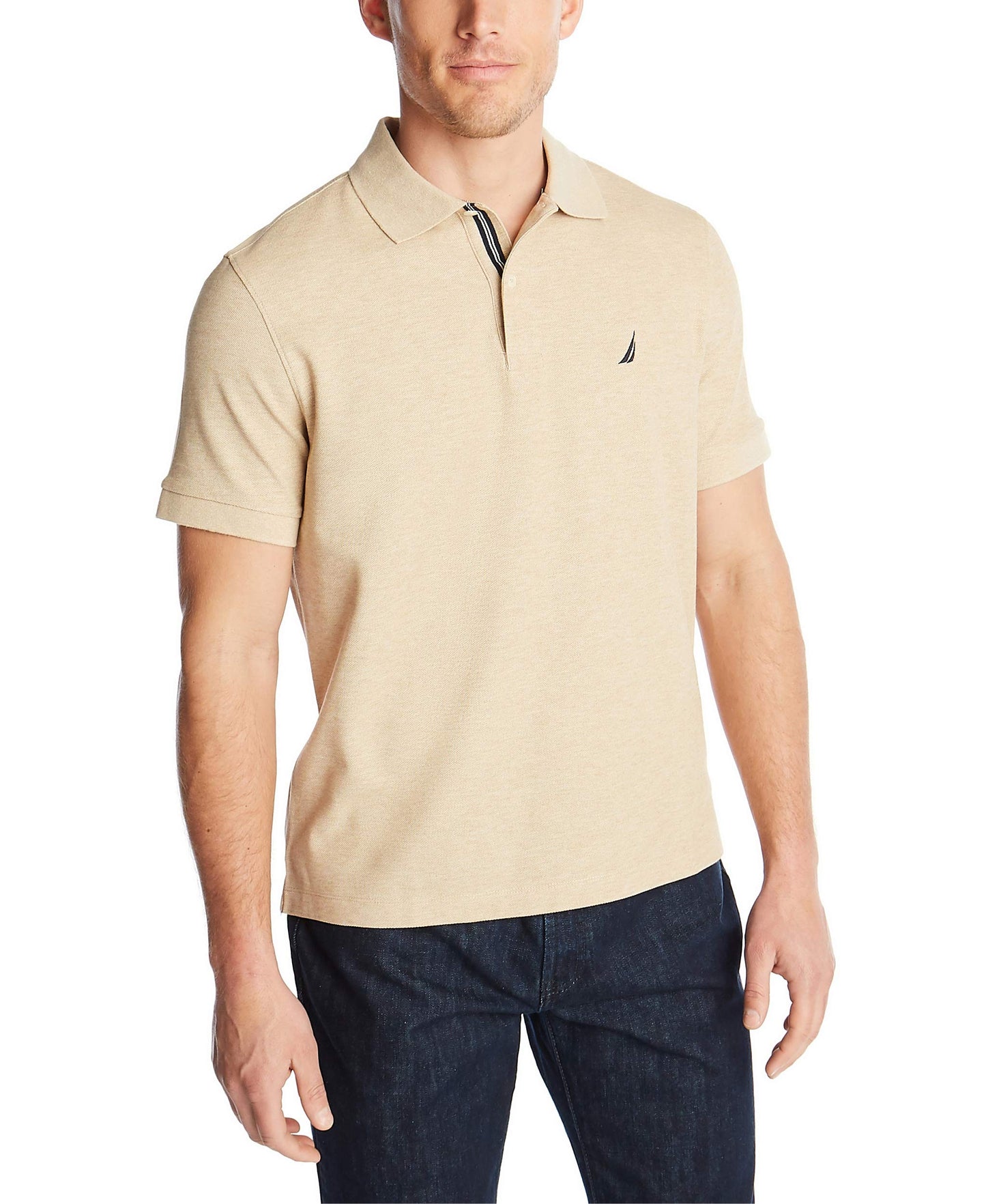 Nautica Men's Solid Deck Shirt