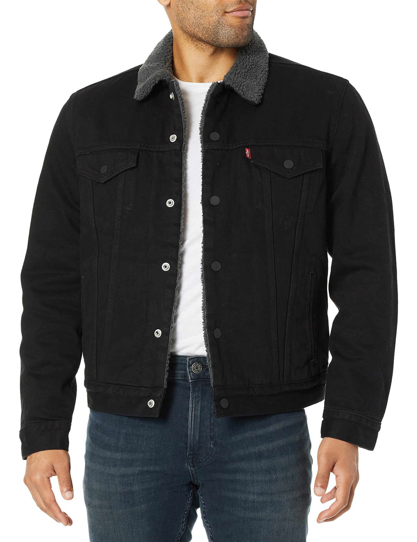 Levi's Men's Sherpa Lined Trucker Jacket (Also Available in Big & Tall)