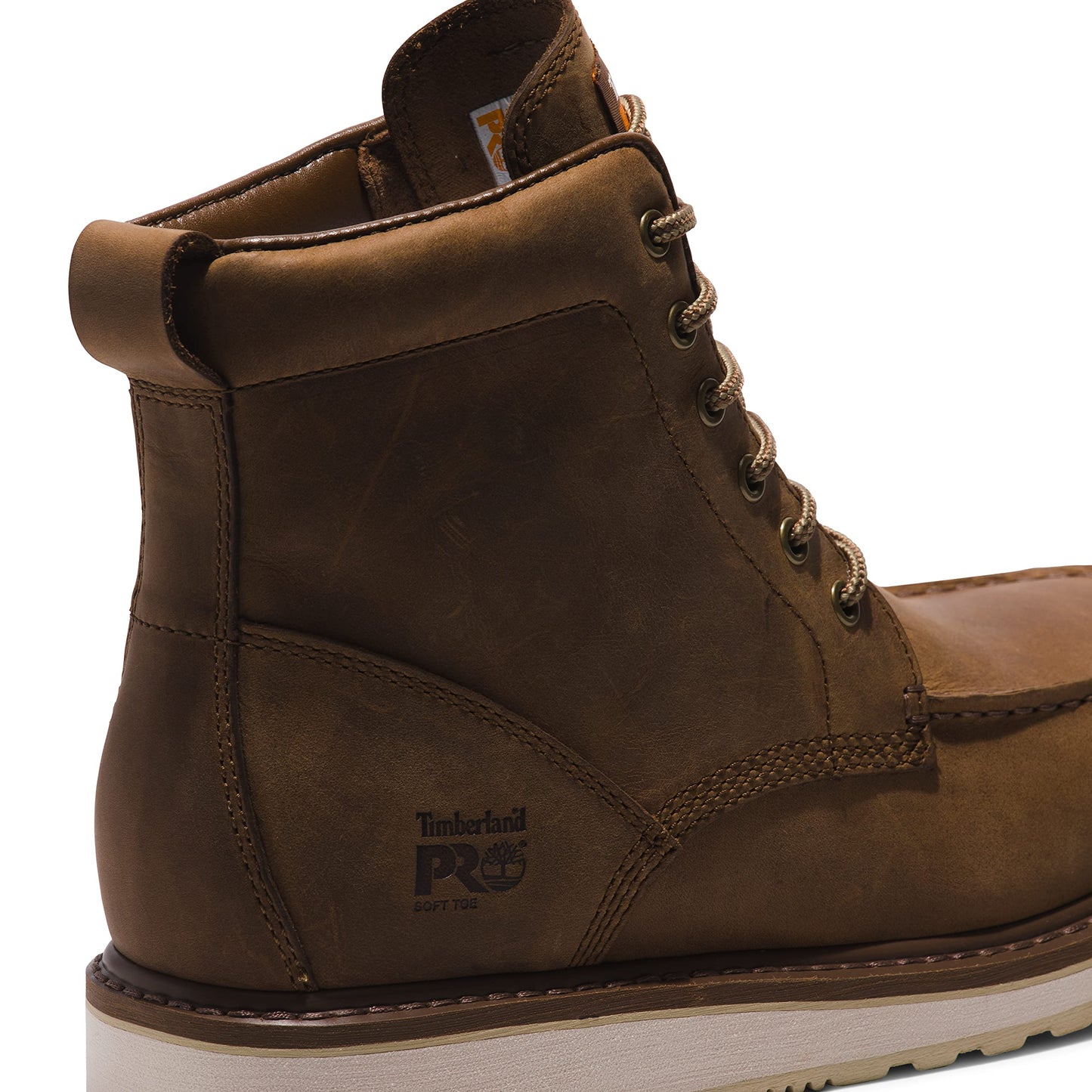 Timberland PRO Men's PRO Wedge 6" Moc Soft Toe Industrial Work Boot