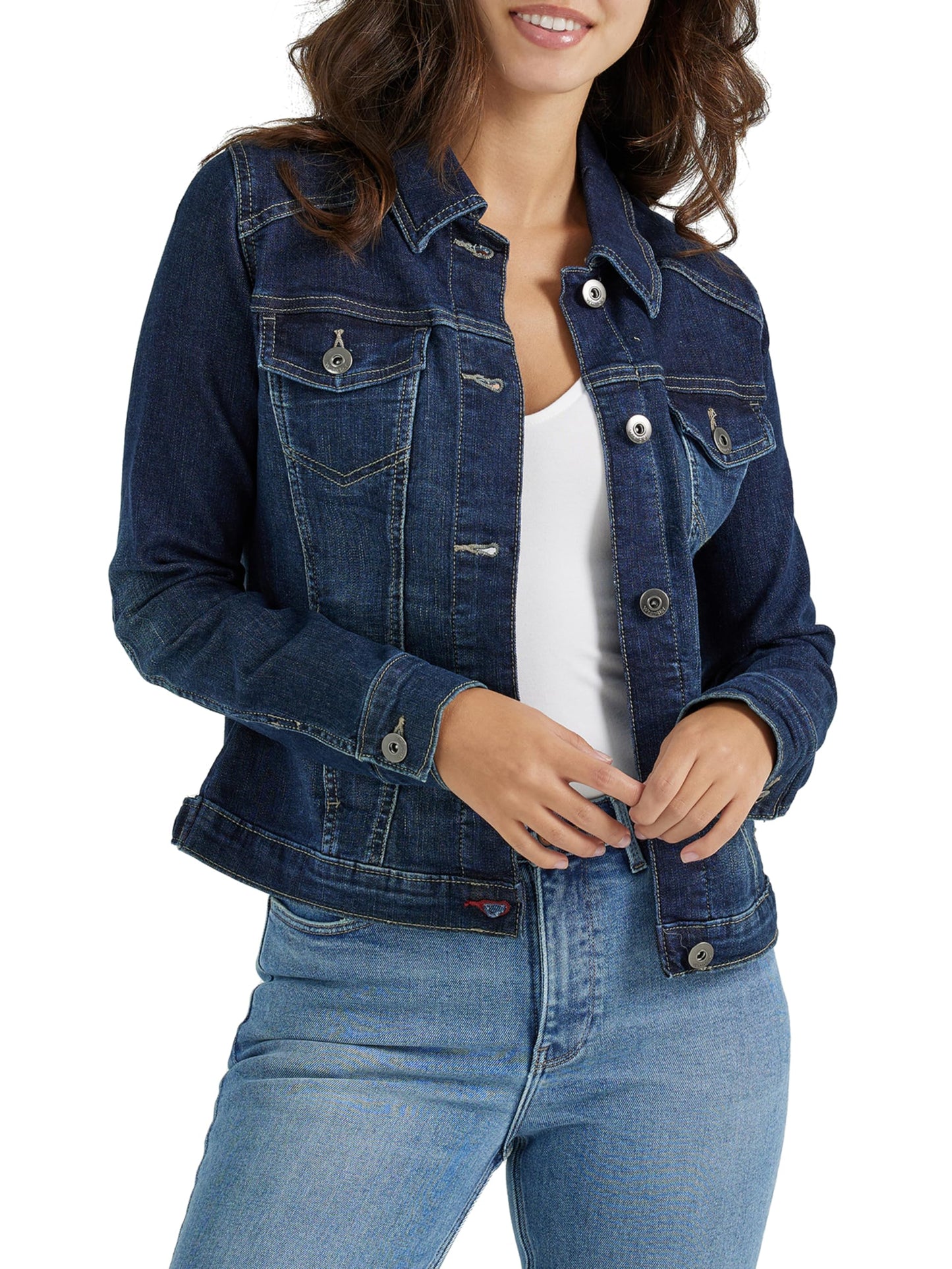 Wrangler Authentics Women's Stretch Denim Jacket