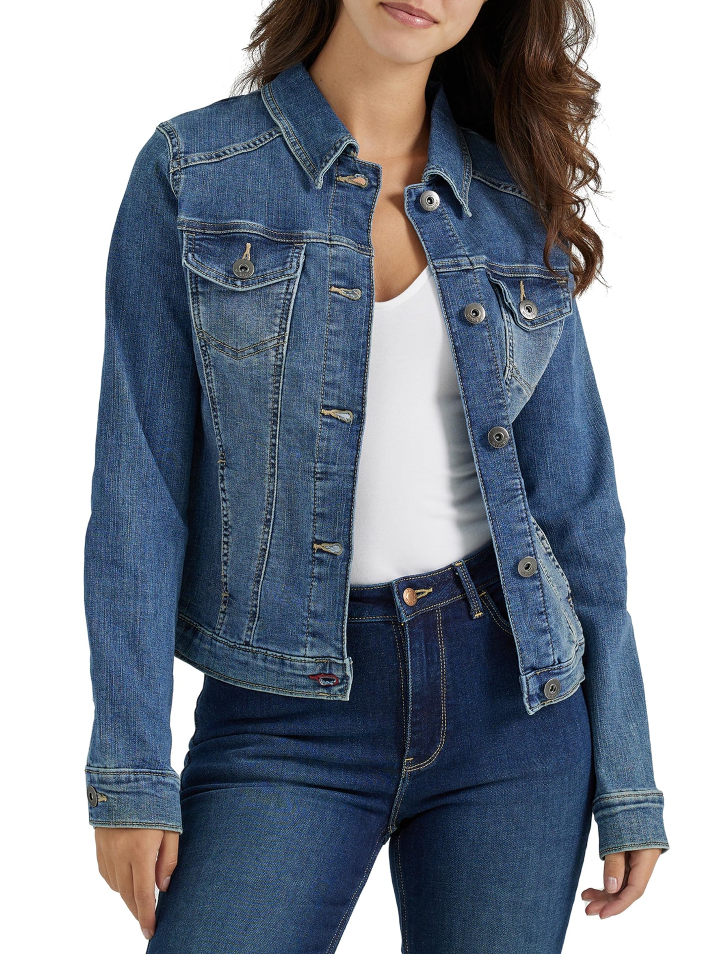 Wrangler Authentics Women's Stretch Denim Jacket