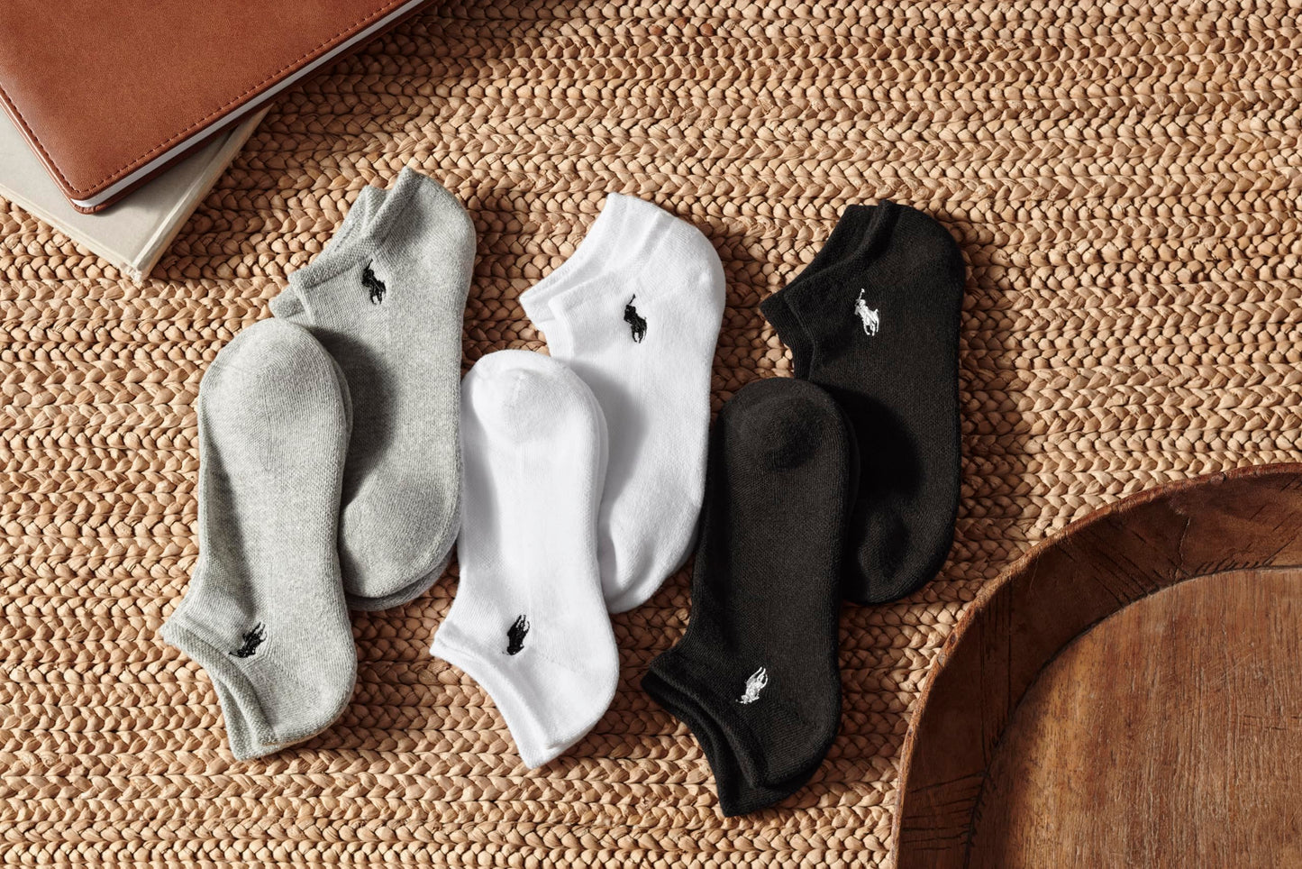 Polo Ralph Lauren Women's Cushion Quarter Socks (6 Pairs)