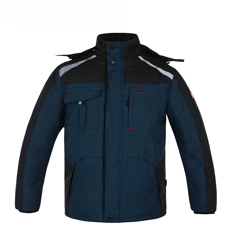 Durable Insulated Work Coat | Multi-Pocket Windproof Outdoor Winter Jacket [B237]