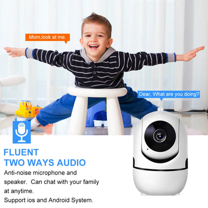 Best Quality FHD 1080P Wi-Fi Pet Baby Monitoring Camera Surveillance IP Camera Baby Monitor