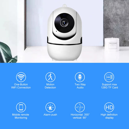 Best Quality FHD 1080P Wi-Fi Pet Baby Monitoring Camera Surveillance IP Camera Baby Monitor