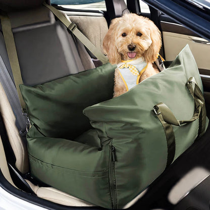 Waterproof Dog Car Seat Bed Soft Luxury Dog Beds Travel Pet Carrier Bag Pet Car Seat Custom LOGO Designer Dog Products