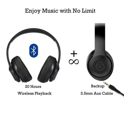 BH10 High Quality Wireless Bluetooth Bass Hifi Stereo Headphones Bluetooth V5.0 Wireless Headset