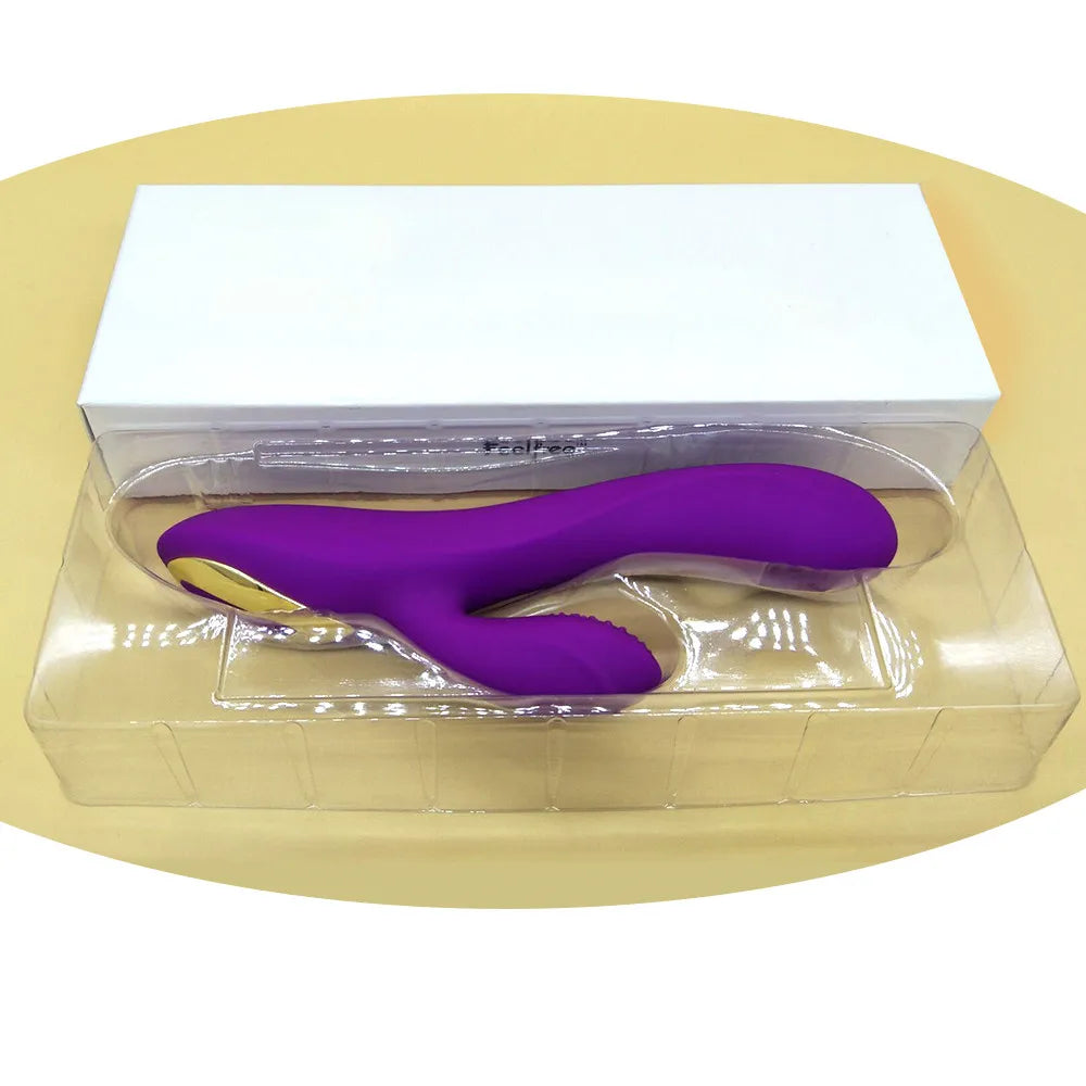 Rabbit Vibrator 10 Speed G Spot Dildo Vibrator Silicone Waterproof Clitoris Stimulator Vagina Massager Sex Toys for Women