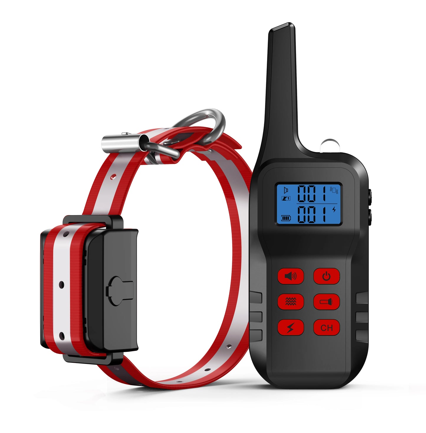 Pet Dog Electric Training Collars Shock Vibration Dog Training Collar Walkie Talkie Dog Training Collar With Remote