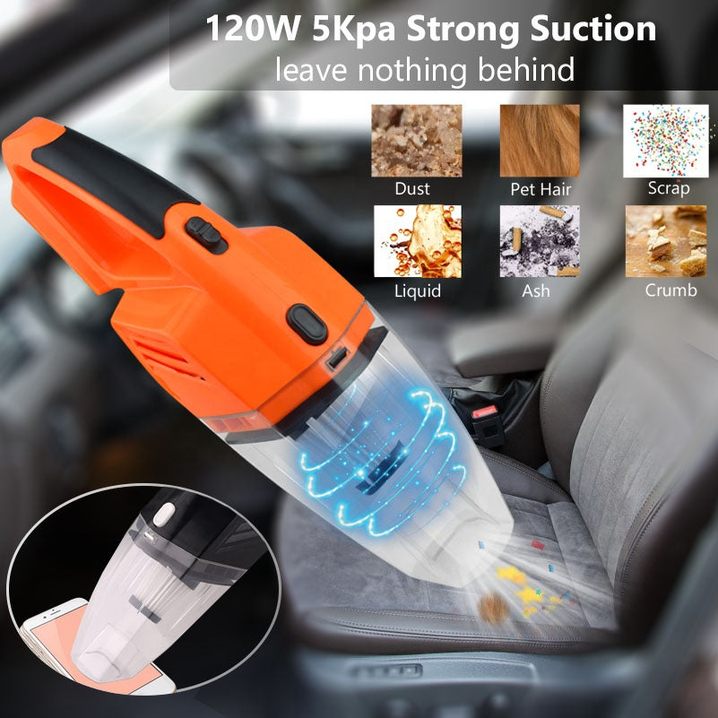 6.5KPA Car Vacuum Cleaner Handheld Vacuum Cleaner for Car 6.5Kpa Powerful Vacuum Cleaners Auto