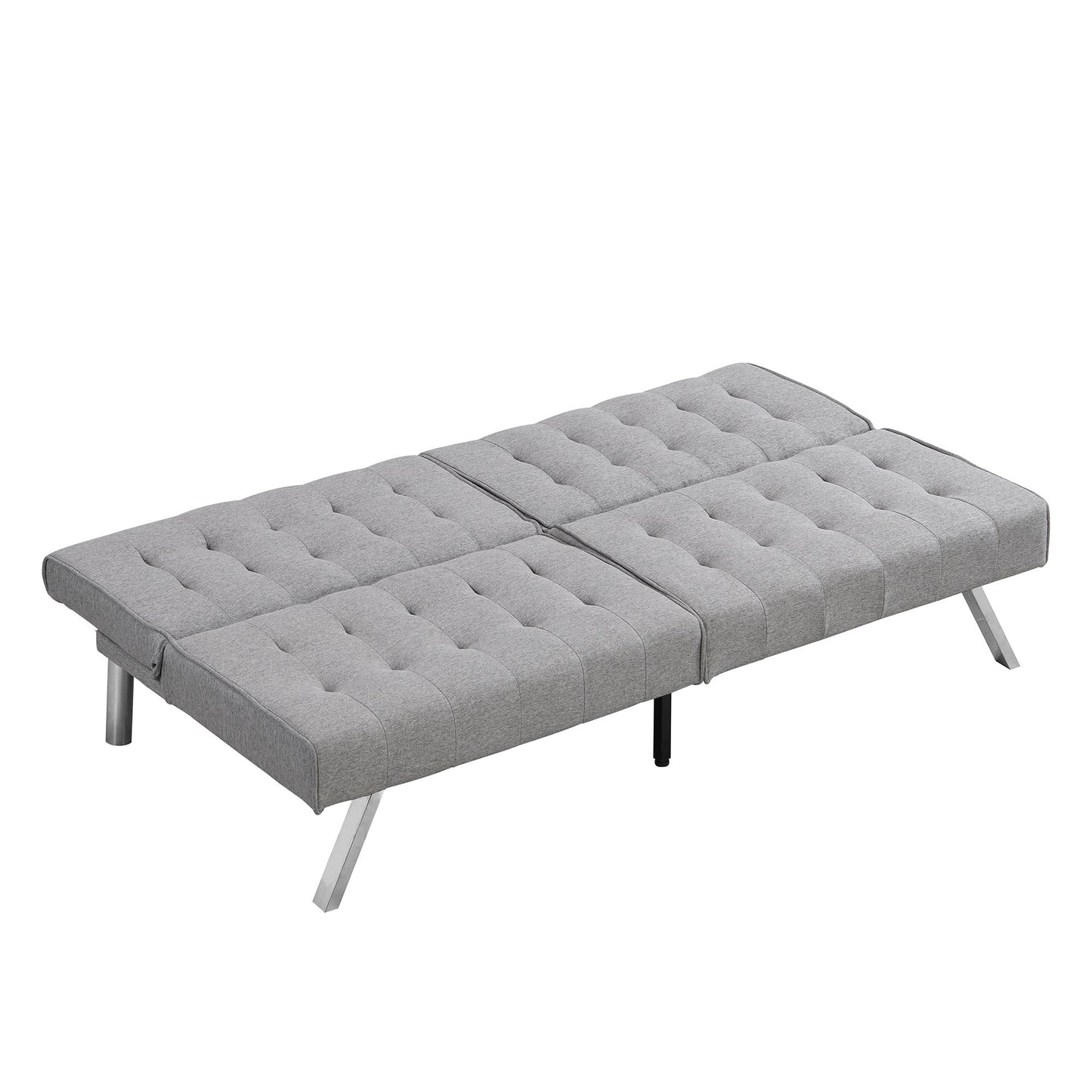 WOOD FRAME, STAINLESS LEG, FUTON, SOFA BED