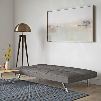 METAL FRAME, STAINLESS LEG, FUTON, SOFA BED