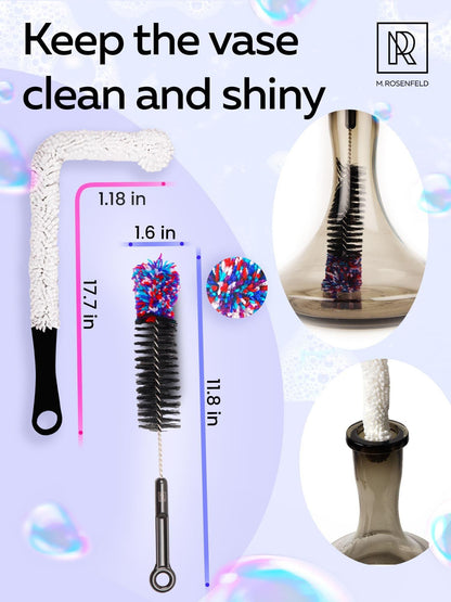 Cleaning Kit with Brushes Stainless Steel Cleaning Beads Premium Accessories for a Cleaning