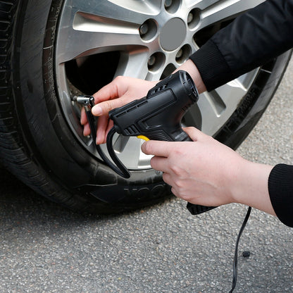 Portable Car Tire Inflator DC 12V Digital Car Air Pump Compressor Electric Air Pump With LED Light 150PSI