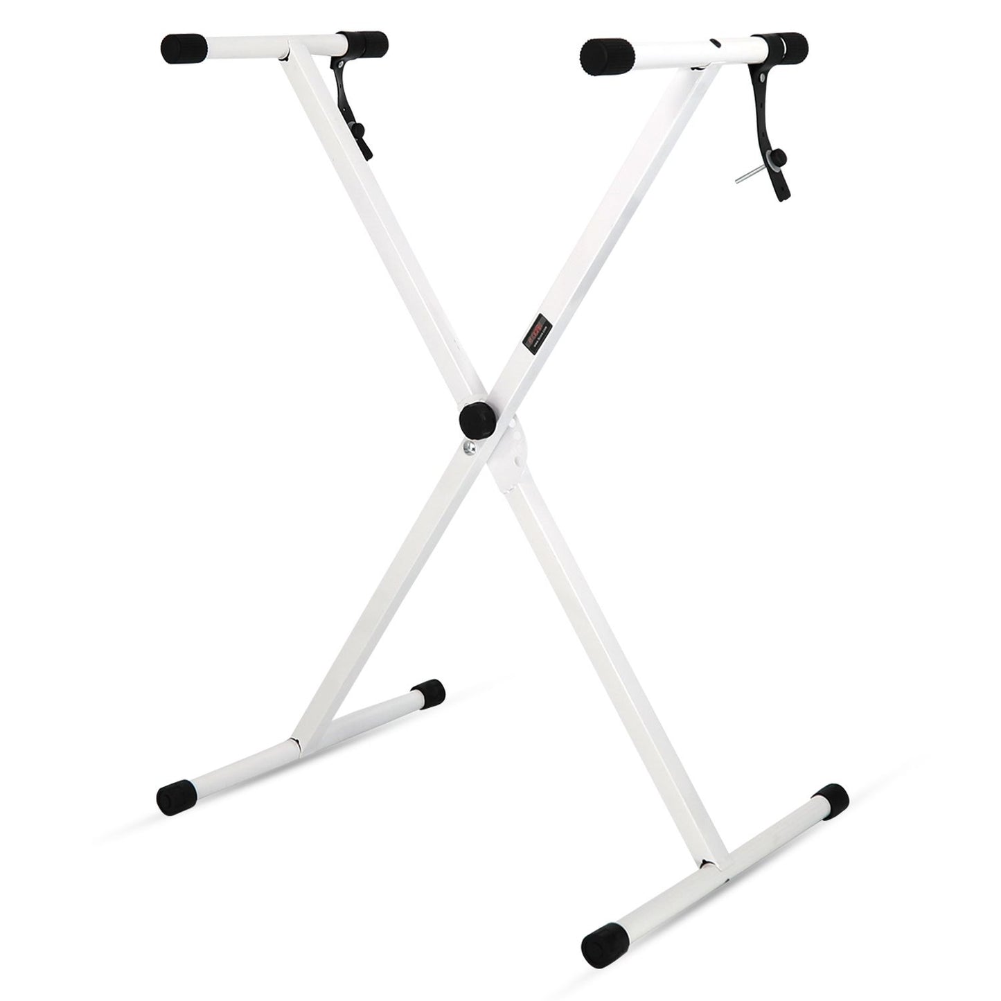 5 CORE Keyboard Stand Single X Style Adjustable Digital Electric Piano Riser Durable & Sturdy Music Synthesizer Holder Stands For 61 76 88 Keys - KS 1X