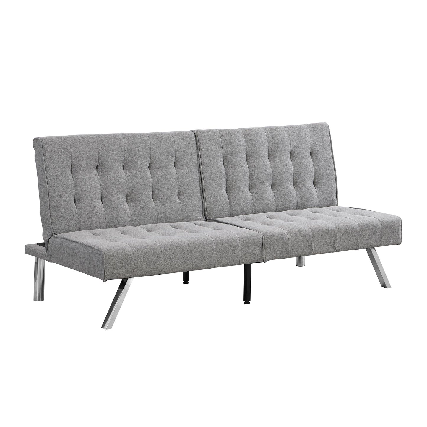 WOOD FRAME, STAINLESS LEG, FUTON, SOFA BED