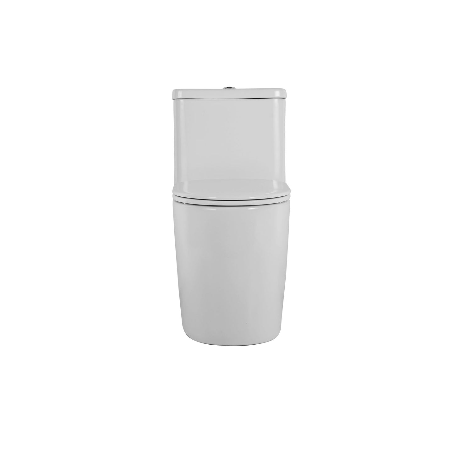 1.1/1.6 GPF Elongated Comfort Height Floor Mounted One-Piece Toilet,  CUPC Certified, Water Sense Cetified, Ceramic, White Color, Soft Close Seat